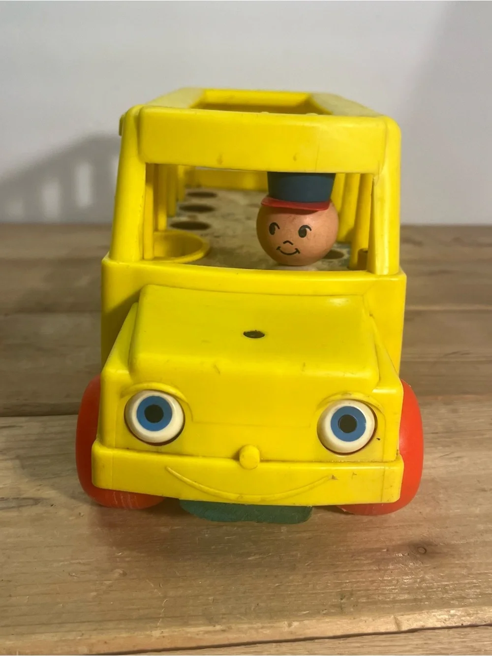 1965 Fisher Price Little People School Bus | Vintage School Bus-No People 192.